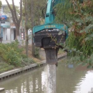  Sheet Pile Driver – Low Noise Hydraulic Operation &amp; High Piling Efficiency Manufactures