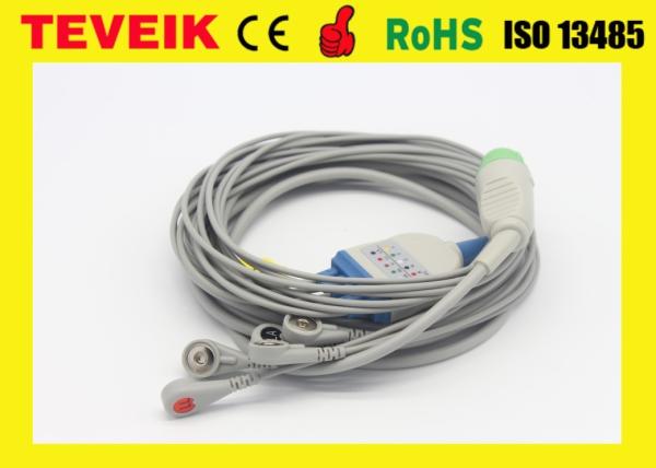 Medical Manufacturer Spacelabs 5leads ECG Cable For 90496 ultraview Patient