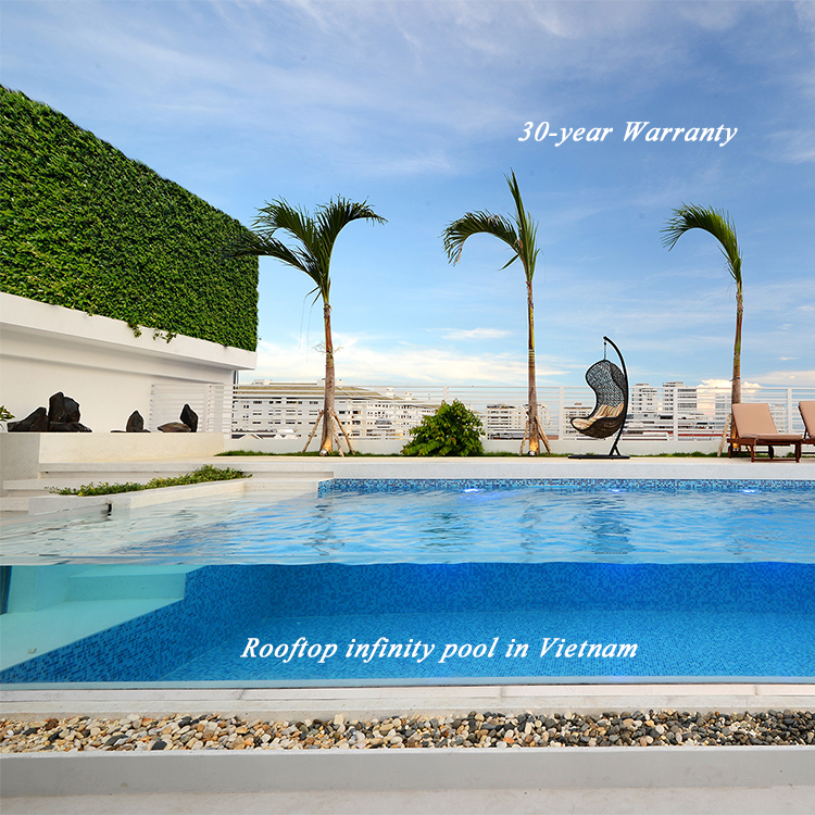 Villa Pool Air Pump Accessories 50mm 80mm Thick Full Clear Acrylic Glass Sheet Panel