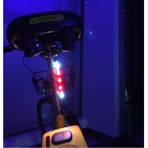 Fast Flash Mode LED Keychain Flashlight PP Plastic Materials With Rubber Band