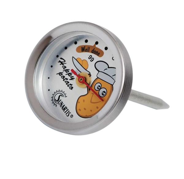 Quality Potato Steak 220F 1.2" Dial Bimetal Grill Thermometers for sale