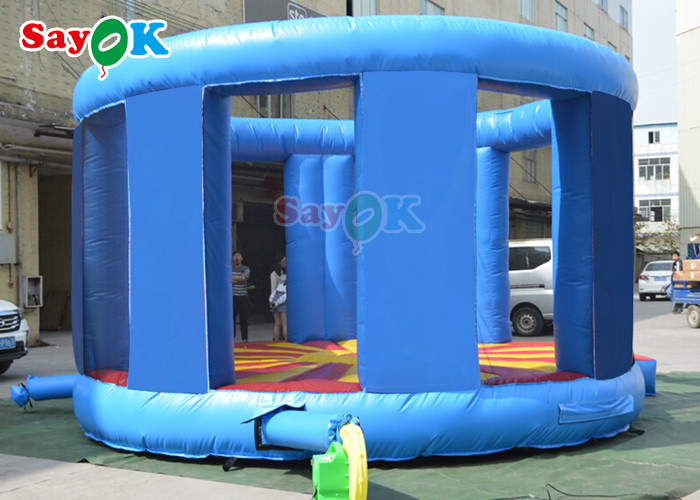Fire Themed Printed Inflatable Bouncy Castles Jumping Bounce House Waterproof