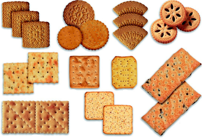 Sandwich Commercial Biscuit Making Machine Production Line Biscuit Equipment Machinery Capacity 50 - 1200Kg/H