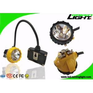 China 6.8Ah High Power LED Headlamp 15000lux IP68 With Low Power Warning Function on sale China 6.8Ah High Power LED Headlamp 15000lux IP68 With Low Power Warning Function on sale