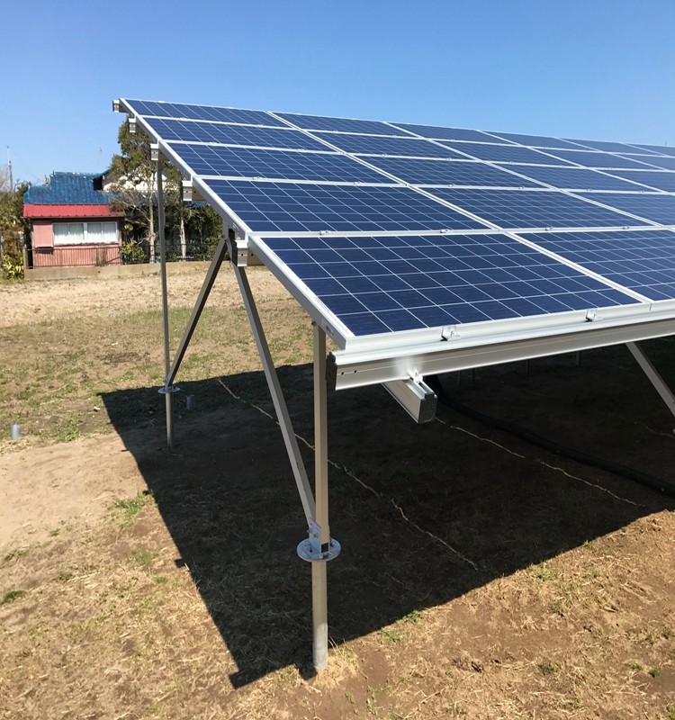 Pre Assembly Solar Racking Systems Foldable Aluminum Solar Panel Support Frame