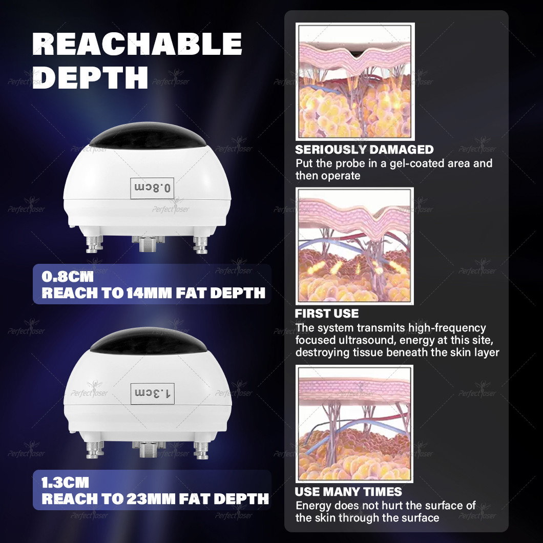 Facial and Vaginal Rejuvenation HIFU Beauty Machine with 10k Shots Vmax Cartridges