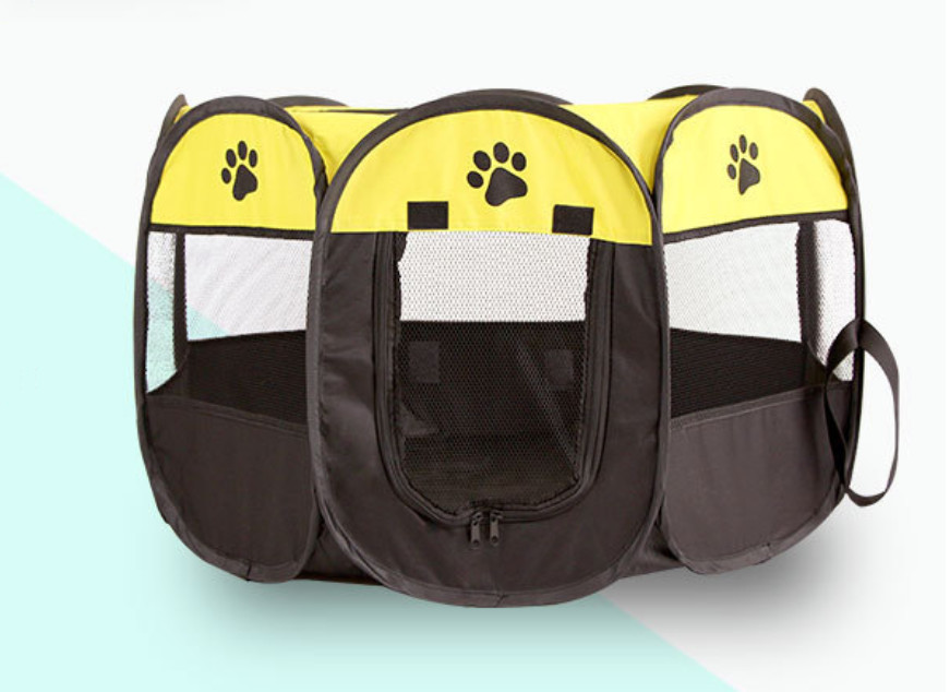 74cm Indoor Dog Pen Fencing 43cm Foldable Metal Dog Fence