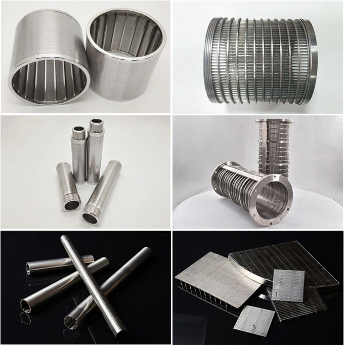 0.2mm Wedge Wire Screens Welded Flat Panel Customized
