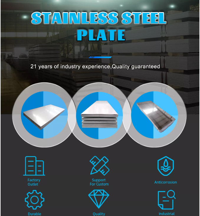 4mm 10mm 2B Stainless Steel Sheet