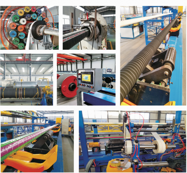 UHMWPE Chemical Rubber Hose Chemical Corrosion Resistant