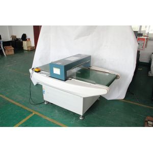Automatic Textile Fabric Test Equipment Industrial Metal Detectors with Optical