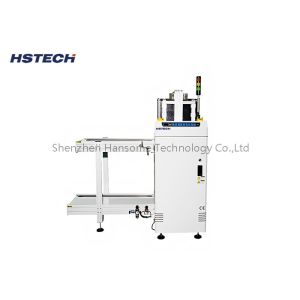Robust SMEMA Signal PCB Loader Handling Machine with Enclosed Button Control