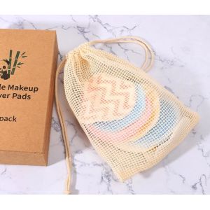 Colorful Reusable Cotton Ball Roll Absorbent Make Up Remover Pads