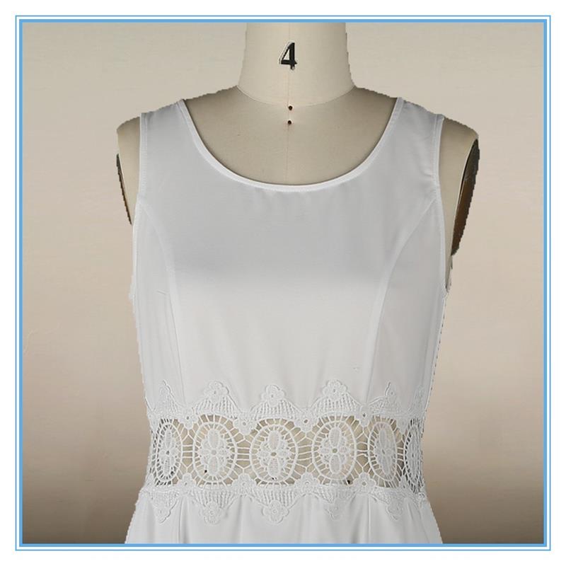 Fashion Dress 2016 Women Clothing Sexy Dress Embroidery Cutwork