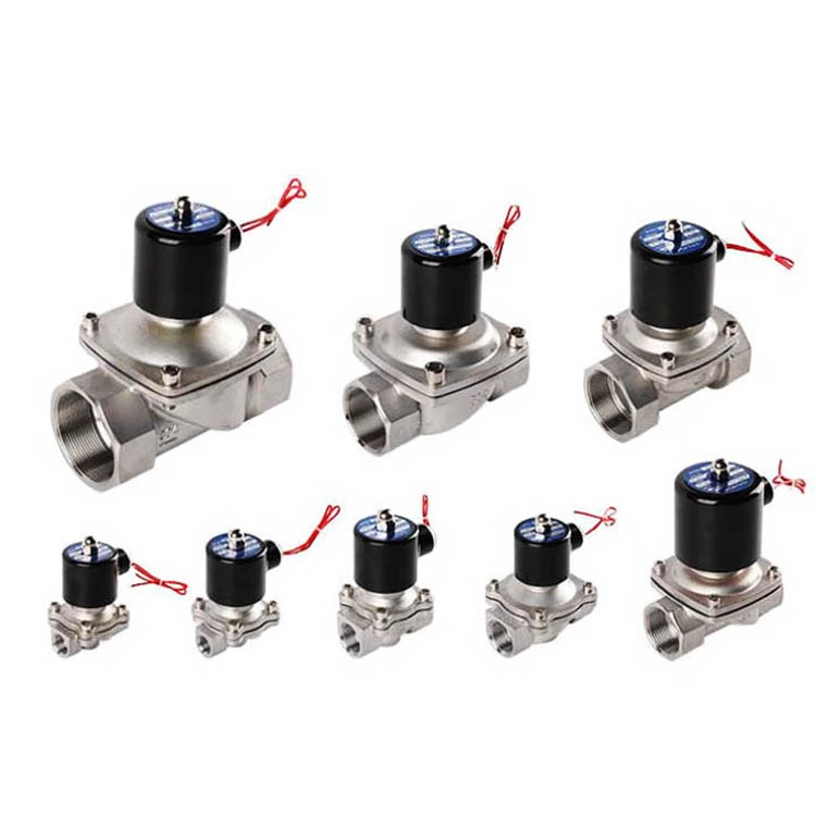 6013  Type 1/4'' NPT 2/2 Way Direct Acting Plunger Operated Brass Solenoid Valve 8