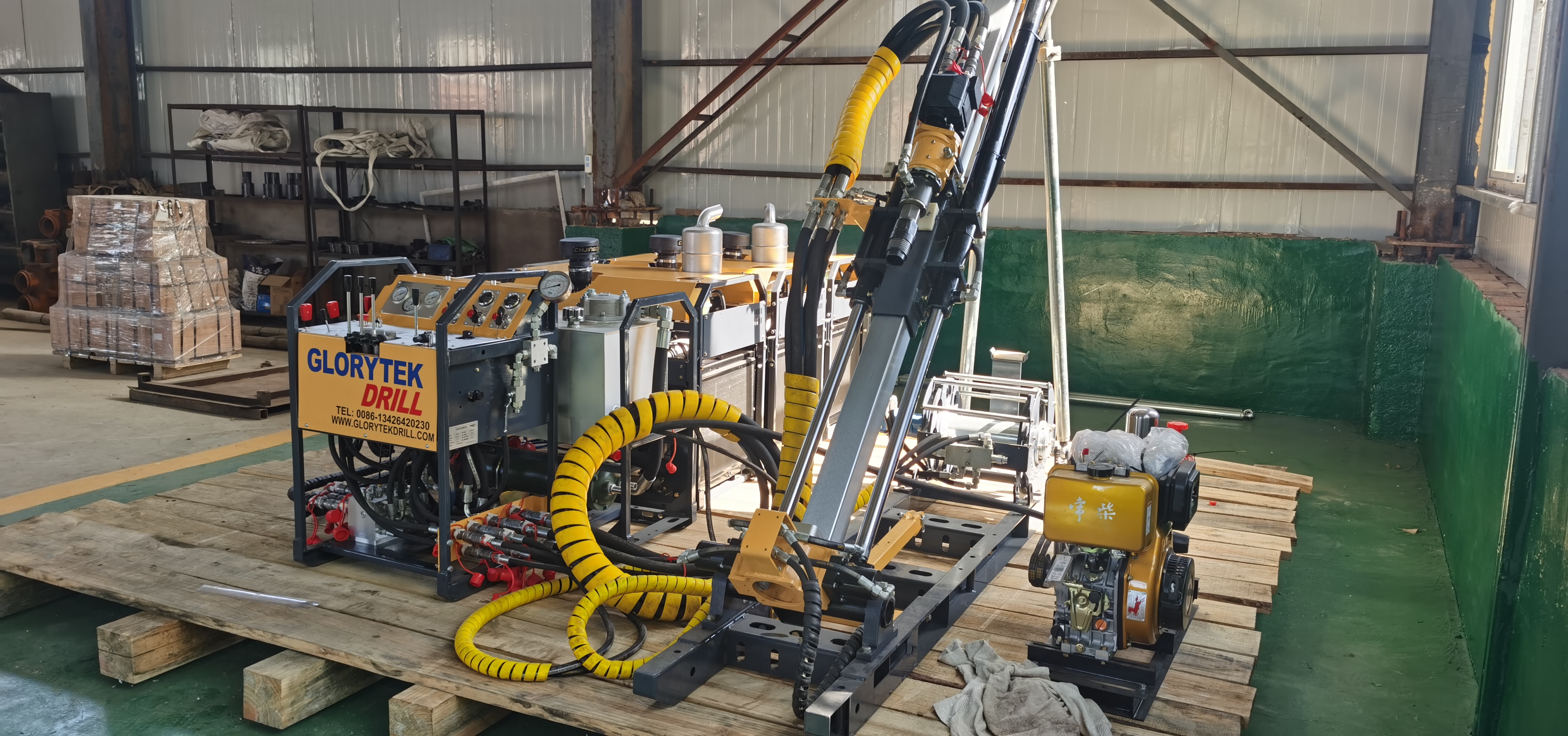 80/220/320m Portable Diamond Core Drill Rig / Core Drilling Rig