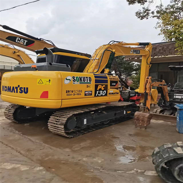 13 ton use Japan imported Komatsu pc 130 crawler excavator from Japan in excellent condition ready for sale