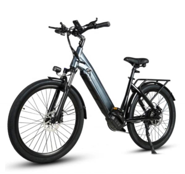 48V 17AH Battery Electric City Bike 26 Inch 7 Speed Ladies Step Through Electric