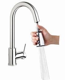 China Zinc Alloy Polished Household Adjustable Kitchen Sink Faucets Tap on sale