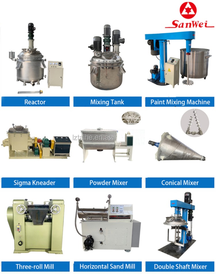 Auto Clamping Acrylic Paint Mixing Machine For Video Outgoing-Inspection Efficiency