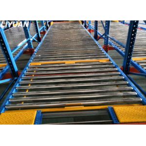 Adjustable Gravity Flow Racks , High Efficient Warehouse Roller Racking Systems