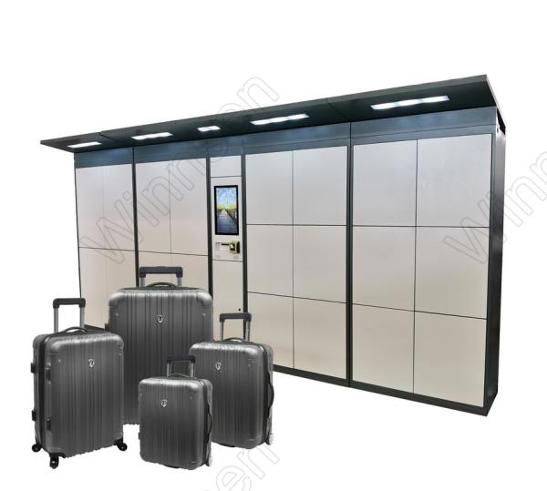 Smart Electronic Intelligent System Luggage Lockers Contactless Parcel For Gym