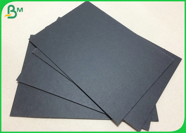 95 x 120cm High Hardness 2mm 2.5mm Black Cardboard Paper For Gift  Package 