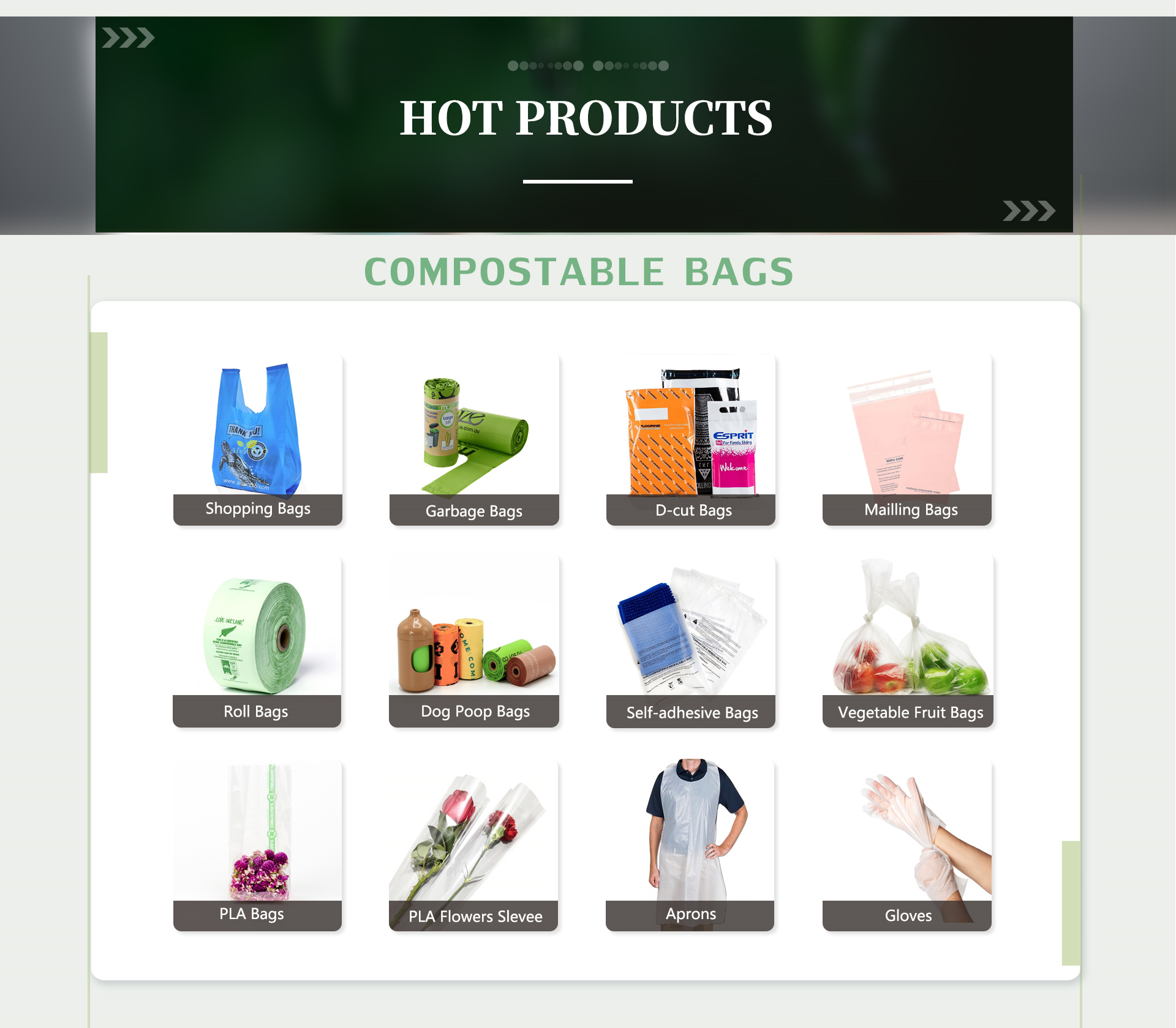 Eco Friendly Compostable Dog Poop Bag Pet Cleaning ODM