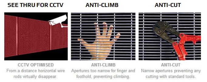 Akzo Nobel paint 358 fences anti-climb fencing