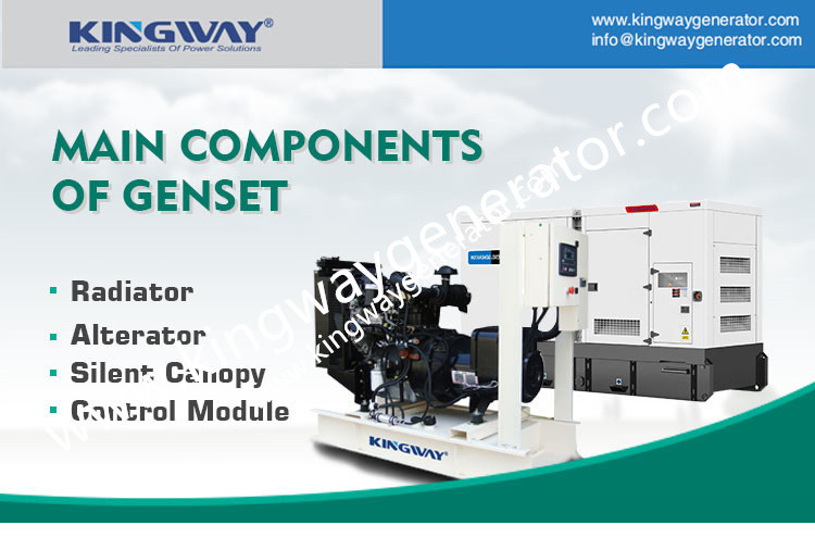 Kingway 250KVA 200KW Silent DG Generator Set Powered By VOLVO Engine