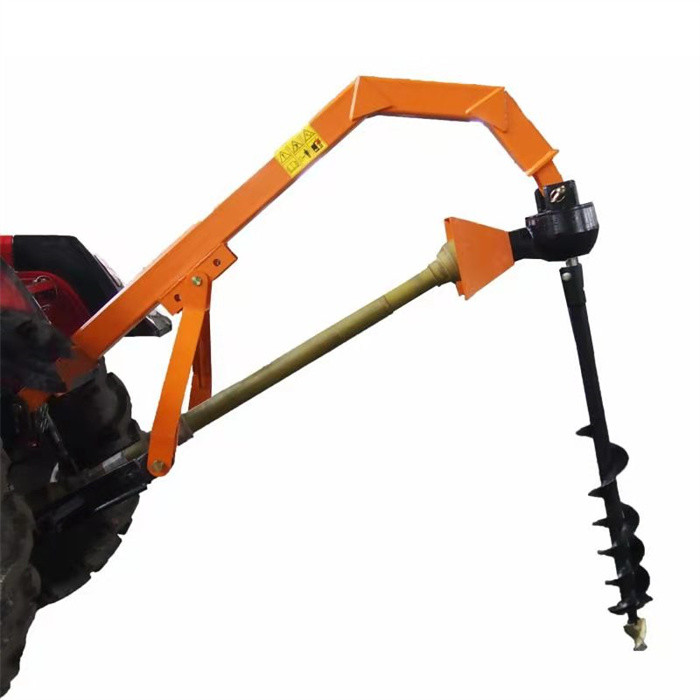3 Point Post Hole Digger PTO Earth 12 inch Auger For Tractor