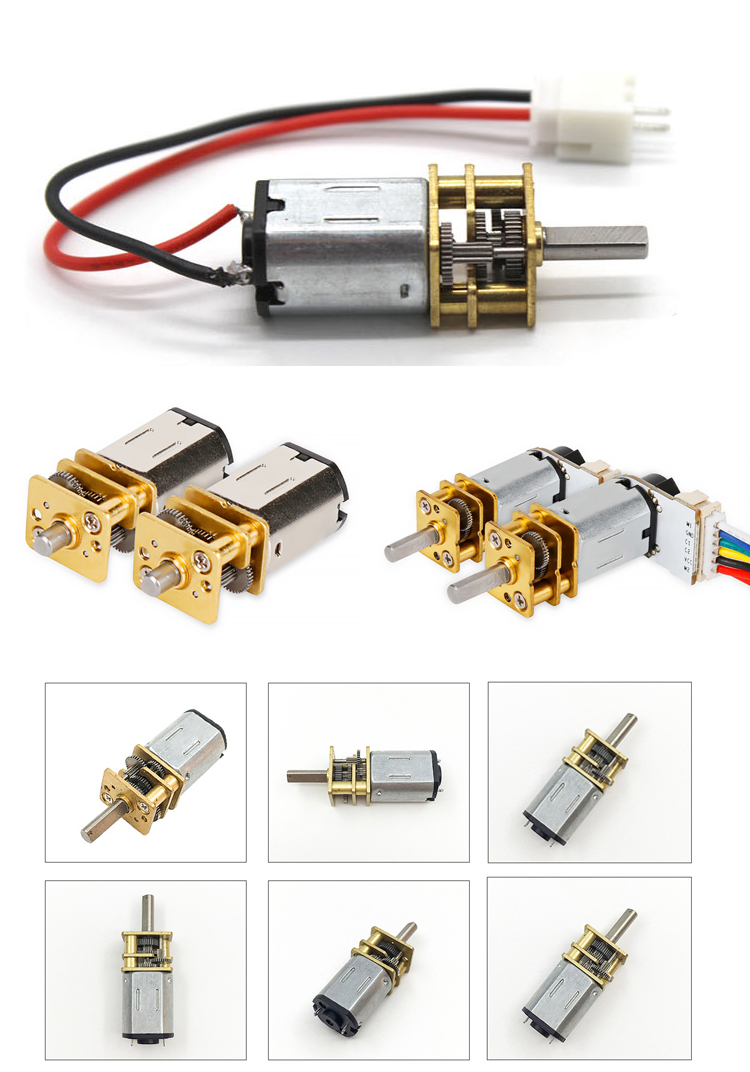 Customized Micro DC Brush Motor High Torque For Robot Vehicle