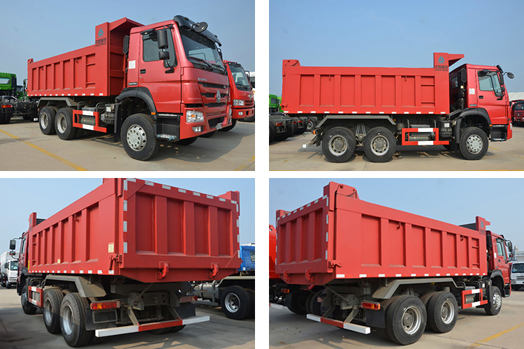 High Quality 371hp 6*4 70ton Sinotruk Mining Tipper Dump Truck