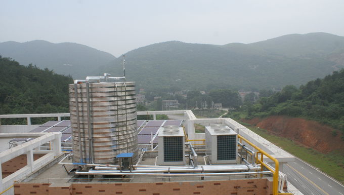 Medium Size Commercial Air Source Heat Pump Galvanized Sheet Housing Material