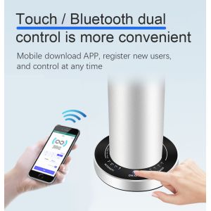 HOMEFISH Scent Diffuser Machine 100ML Waterless Nebulizer Aroma Home Diffuser