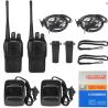 Buy cheap hot selling 2 Pack UHF 400-470MHz 16 Channel Two Way Radio Handheld Walkie from wholesalers