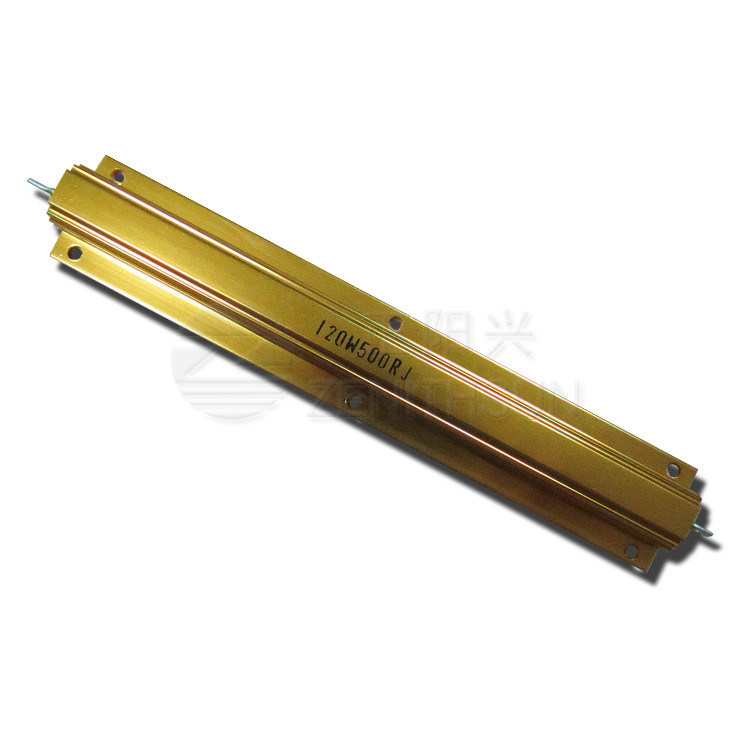 120W 500R Aluminum Clad Resistor Led Load Braking For Elevator