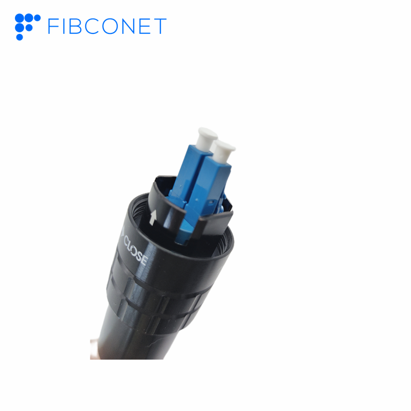 FTTH IP67 Standard Pdlc/Dlc Gyfjh G657A2 Sm 2core Outdoor Waterproof Connector -25 85