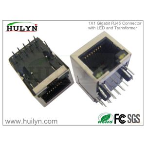 RJ45 connector With transformer 1x1