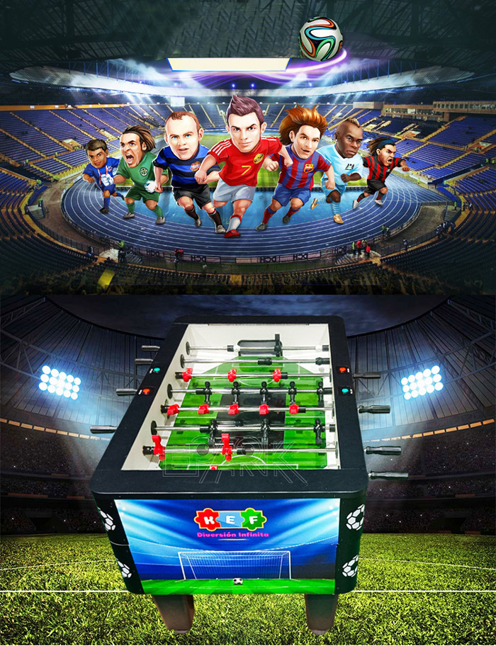 Soccer Table Wooden Toys Sports Equipment Football Table Indoor Arcade Machine