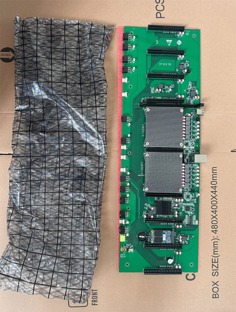 Customized high quality X79 9gpu motherboard for rtx3060 3060ti dedicated graphics card X79 mainboard