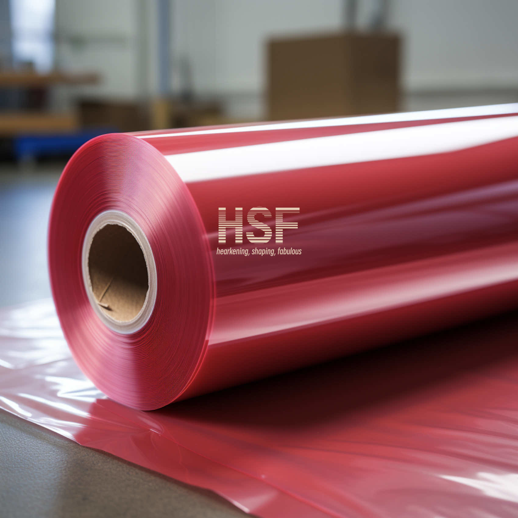 Translucent Red MOPP Film Polypropylene Film Roll For Lamination
