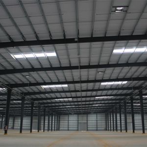 China Steel Structure Prefabricated Warehouse Construction Steel Frame Shed  Factory on sale