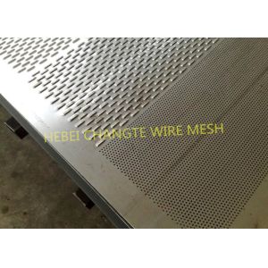 0.5m Width Galvanized Vibrating Perforated Metal Mesh Screen
