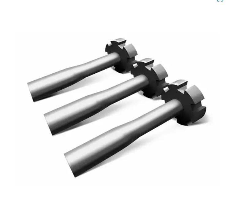 Professional Custom Carbon Graphite Rotor Anti Oxidant High Purity