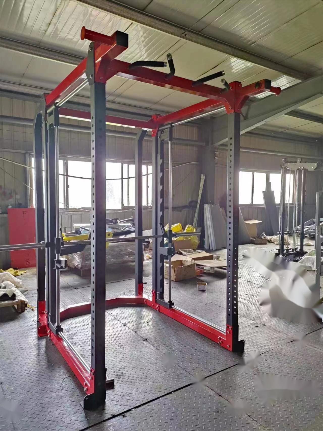 Workout Equipment Weight Bench Rowing Leg Press Power Cage Multi Functional Gym Squat Rack