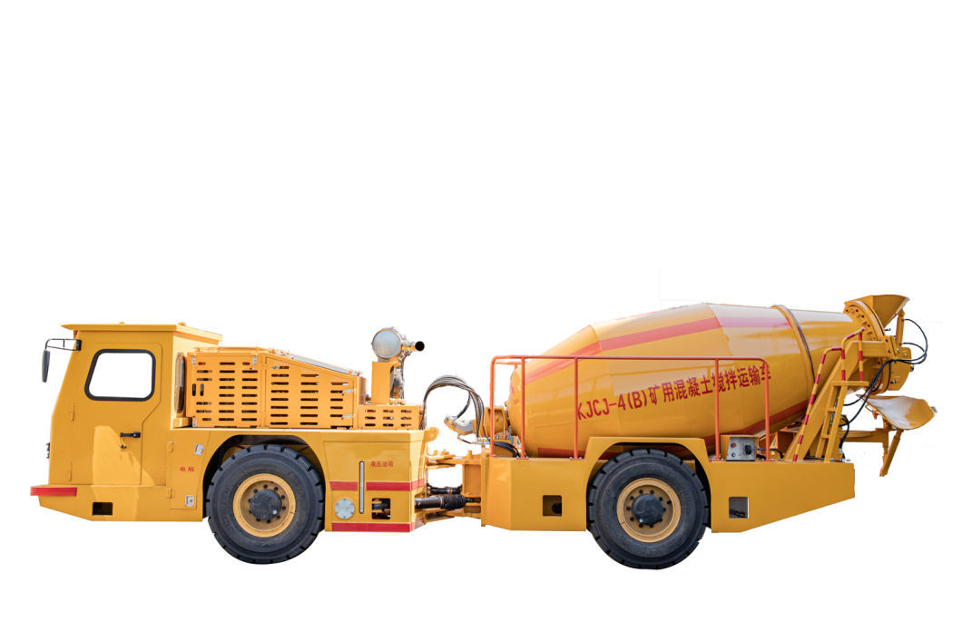 Underground Concrete Mixer Truck Tunnel Concrete Mixing Truck