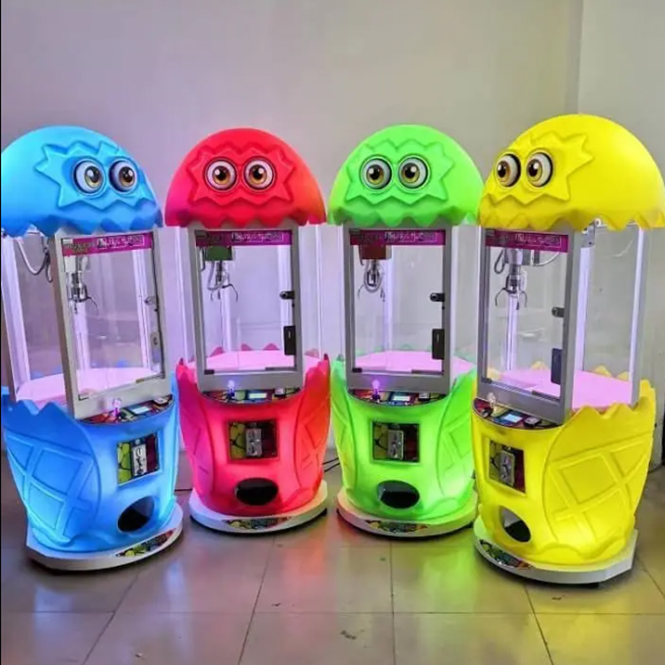 Dreamland indoor amusement coin operated toy claw machine plush toy crane magic egg game machine
