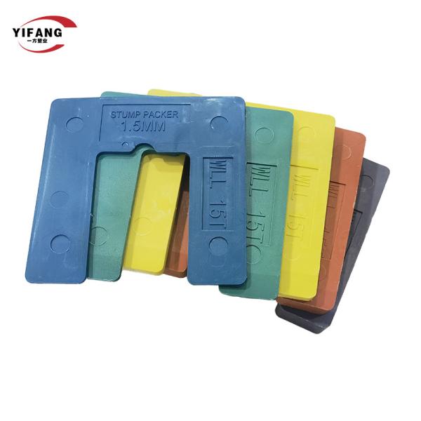 90x90mm Plastic Window Packer Shims Waterproof Window Horseshoe Stump Packer