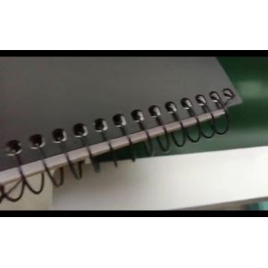 Notebook Wire Binding Machine Spiral Forming And Binding Machine CE Certificatio